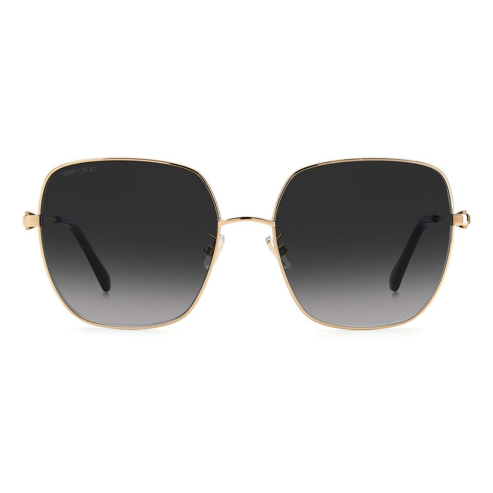 Lunettes de soleil Jimmy Choo en métal bicolore