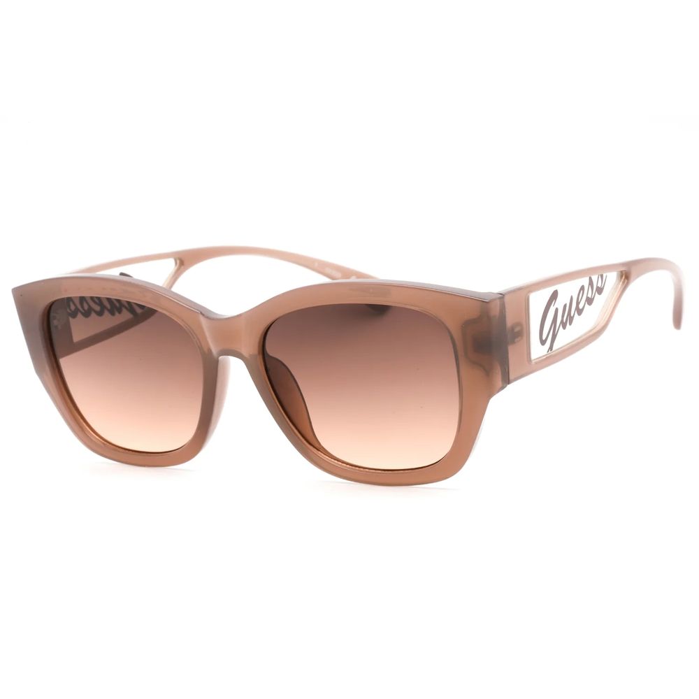 Lunettes de soleil Guess en résine marron