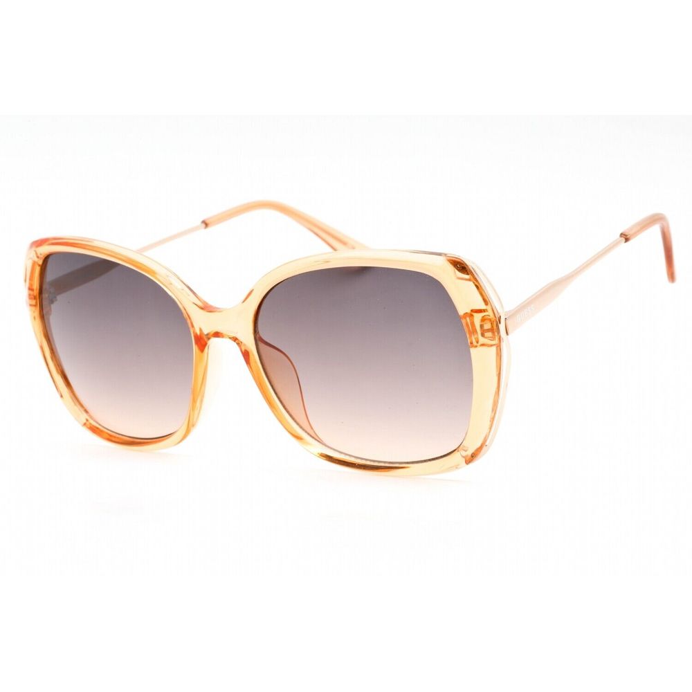 Lunettes de soleil Guess en résine marron