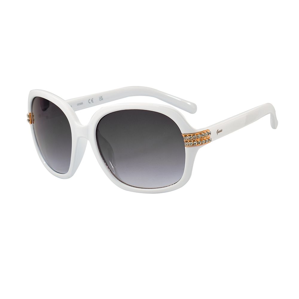 Lunettes de soleil Guess en résine blanche