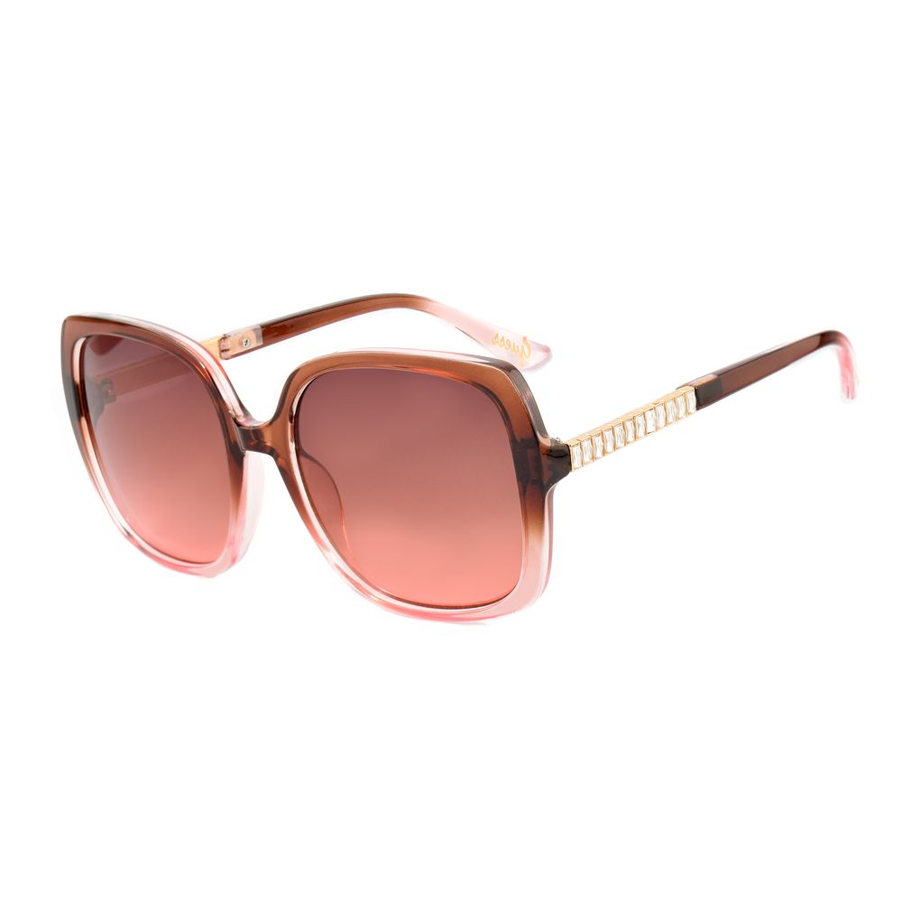 Lunettes de soleil Guess en résine marron