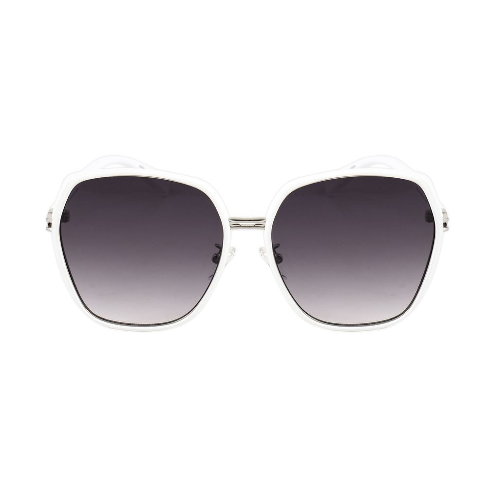 Lunettes de soleil Guess en métal blanc