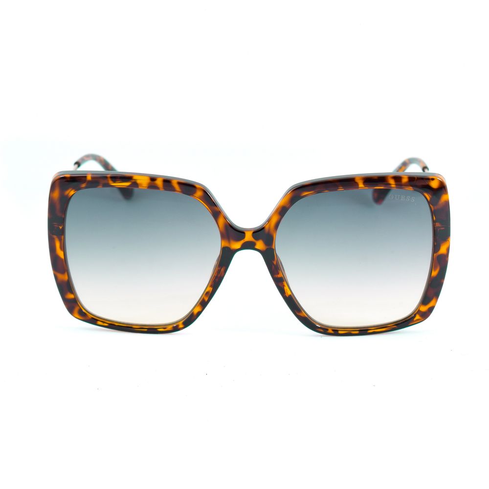 Lunettes de soleil Guess en métal marron