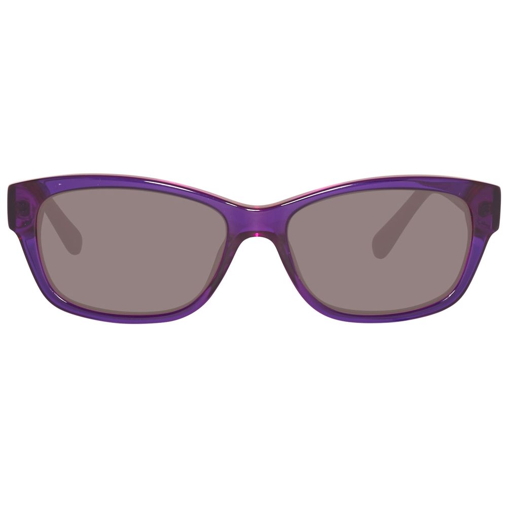 Lunettes de soleil en plastique violet Guess