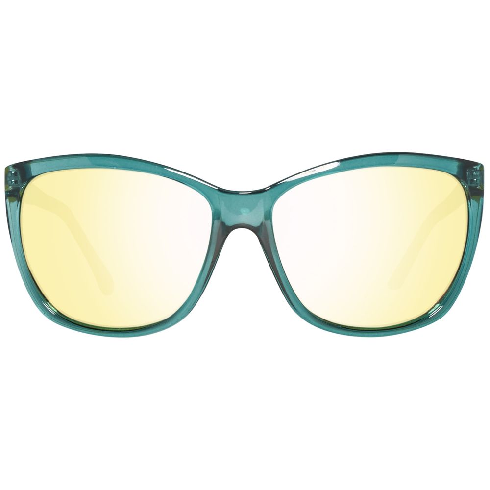 Lunettes de soleil Guess en plastique vert