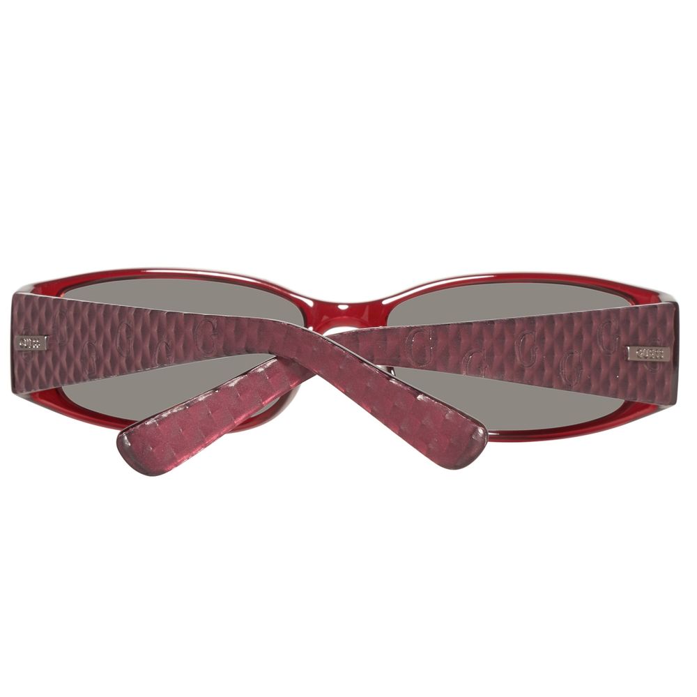 Lunettes de soleil Guess en plastique rouge