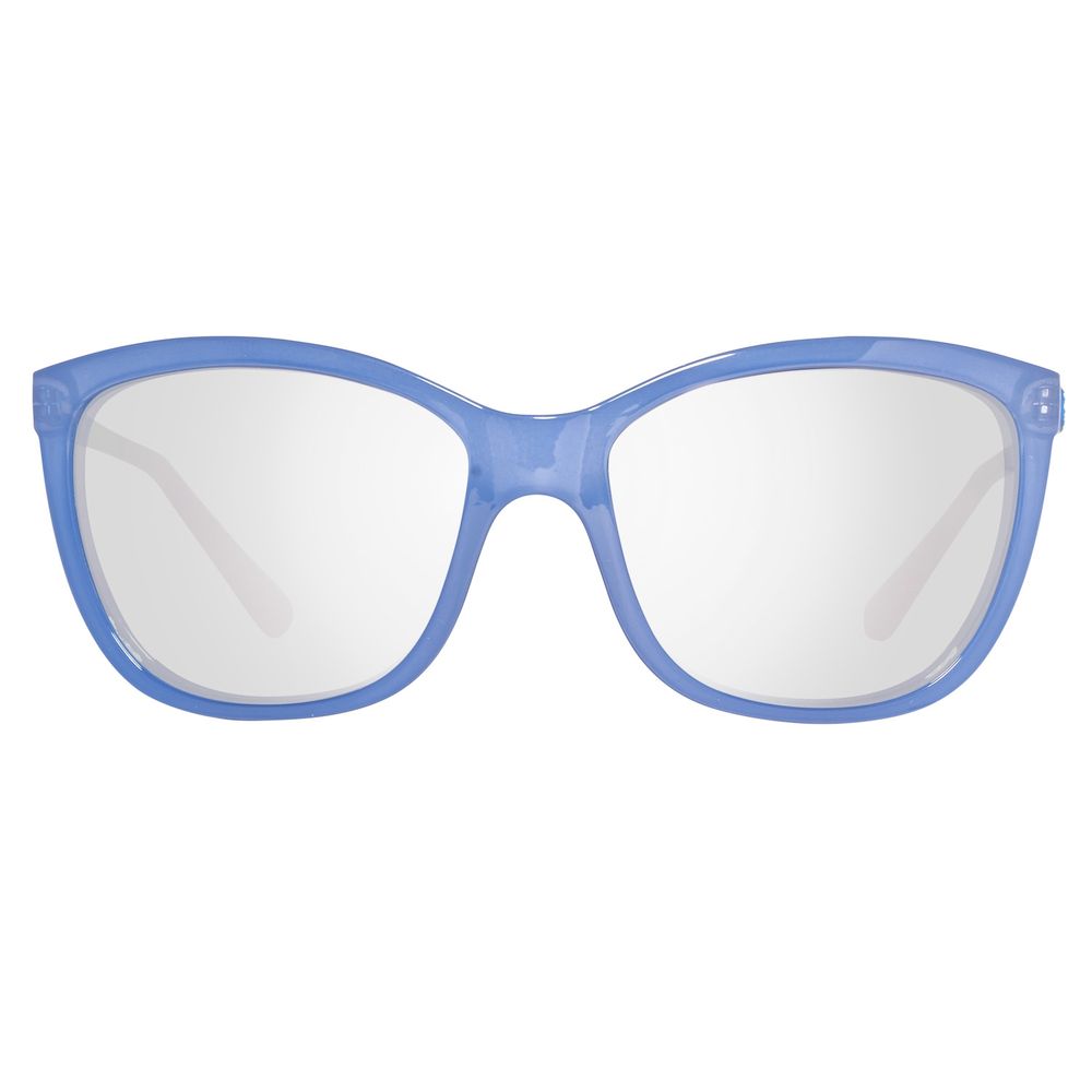 Lunettes de soleil Guess en plastique bleu