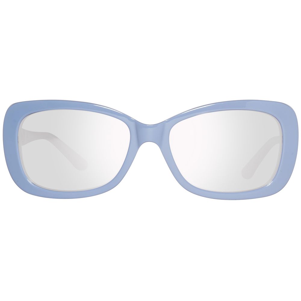 Lunettes de soleil Guess en plastique bleu