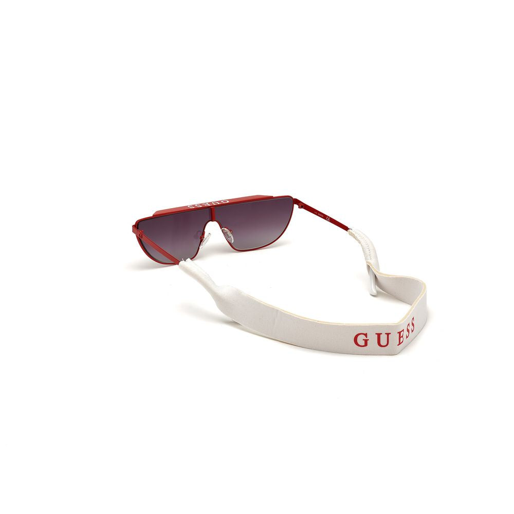 Lunettes de soleil Guess en métal rouge
