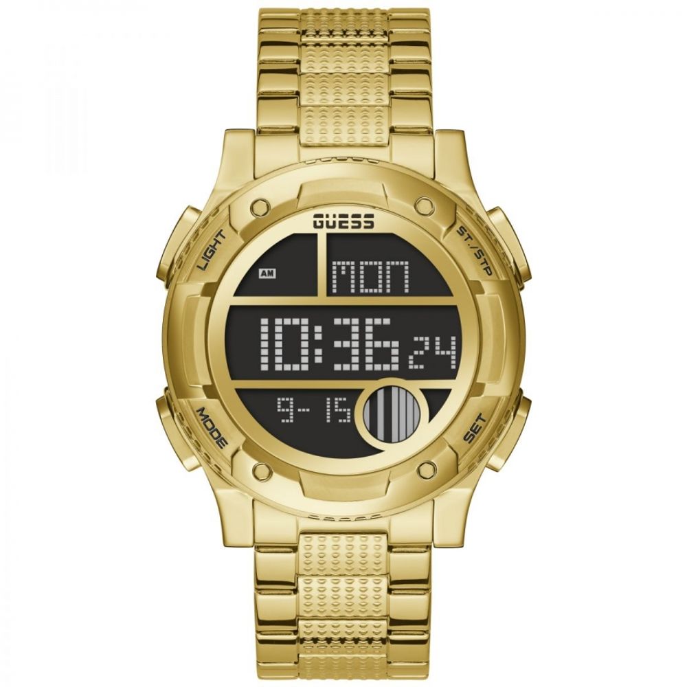 Montre Guess en acier inoxydable doré