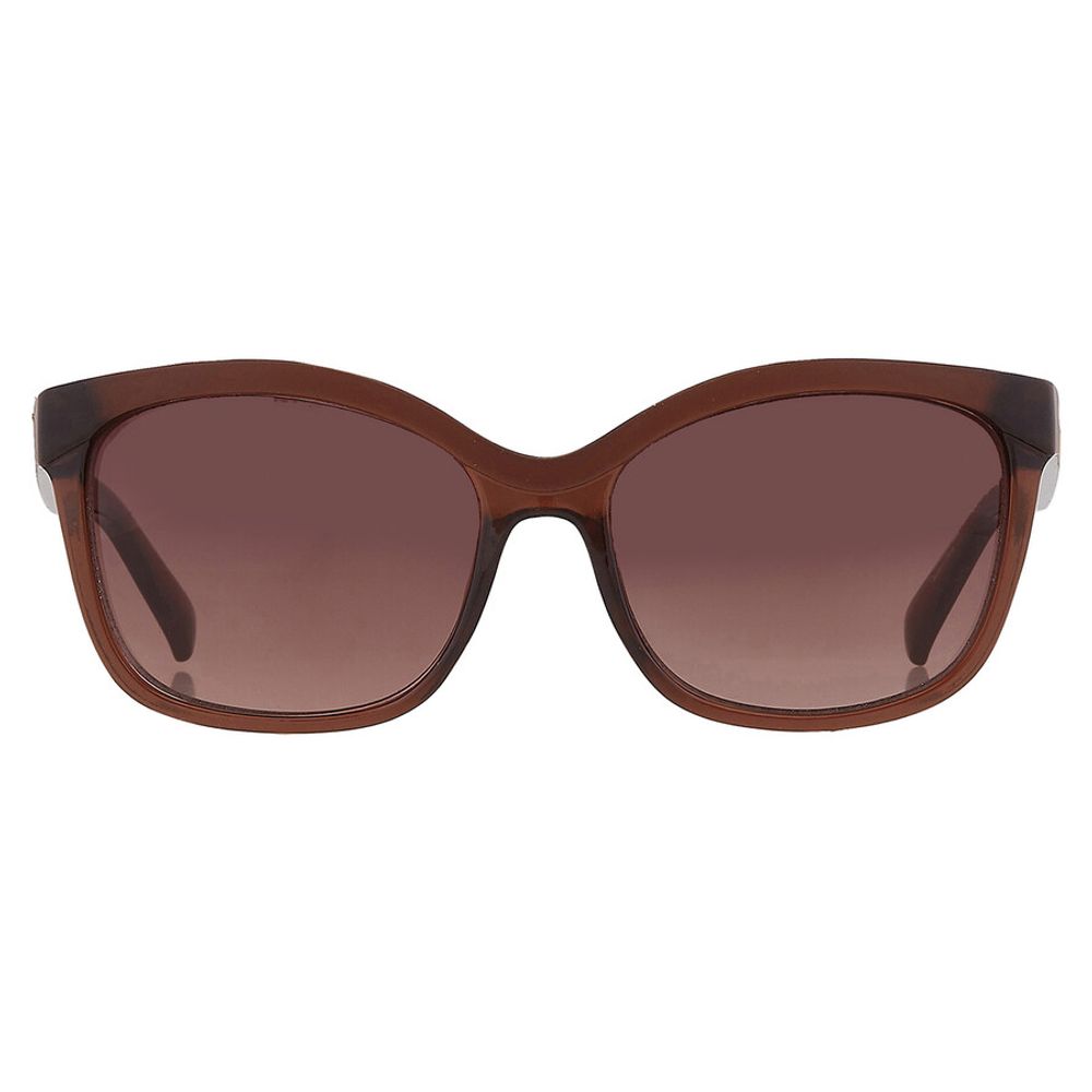 Lunettes de soleil Guess en résine marron