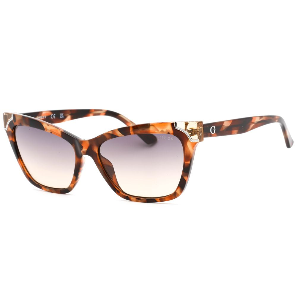 Lunettes de soleil Guess en résine marron