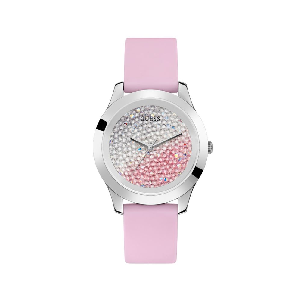 Montre Guess en caoutchouc multicolore