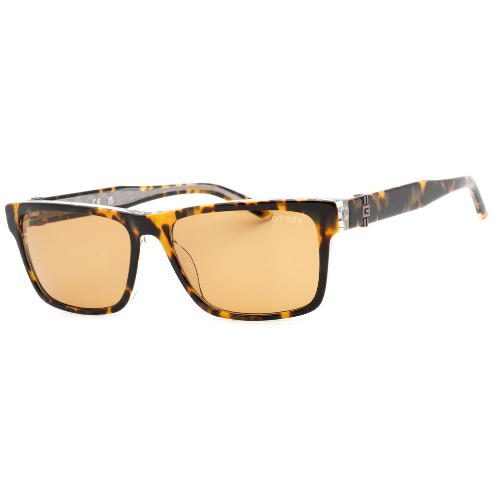 Lunettes de soleil Guess en résine marron