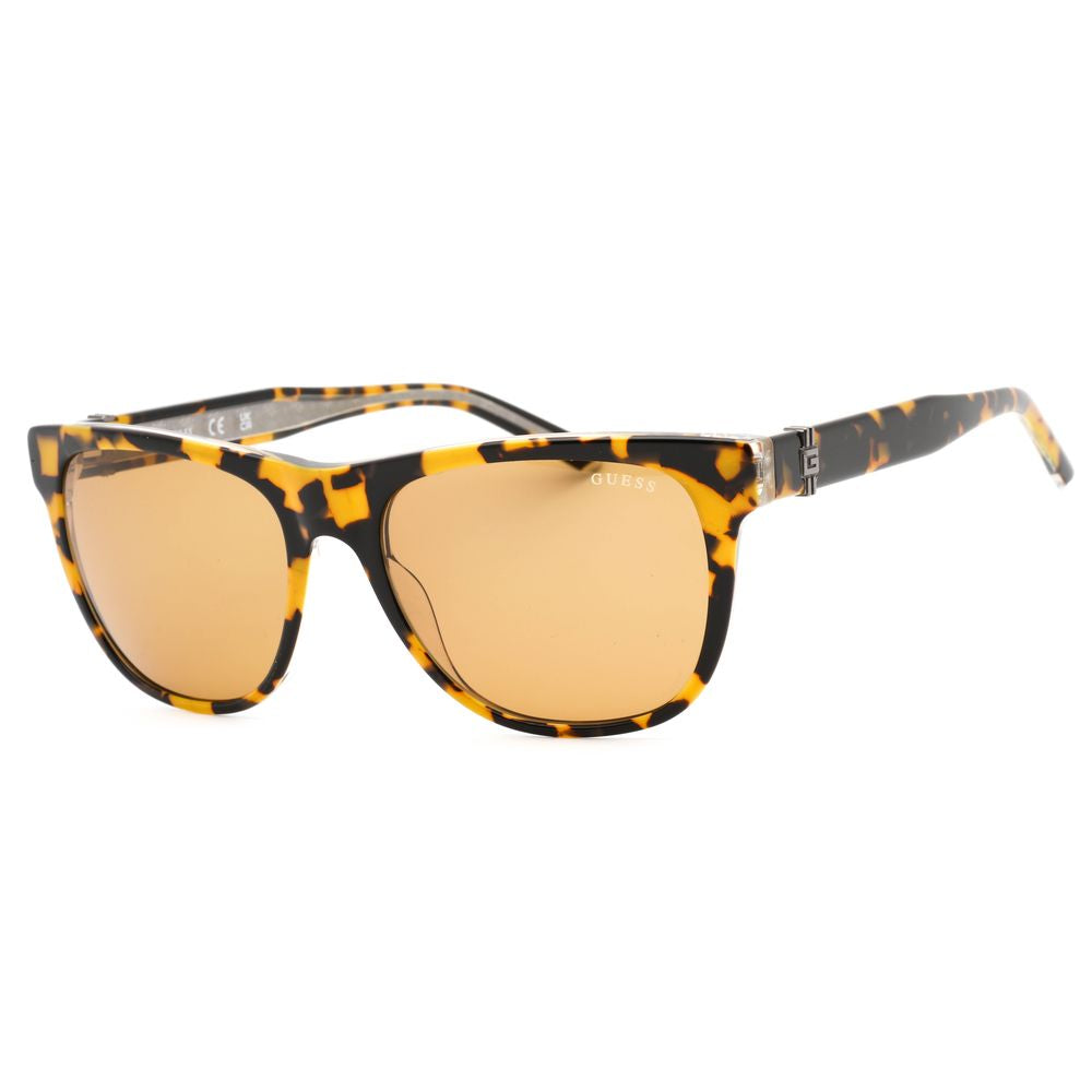 Lunettes de soleil Guess en résine marron