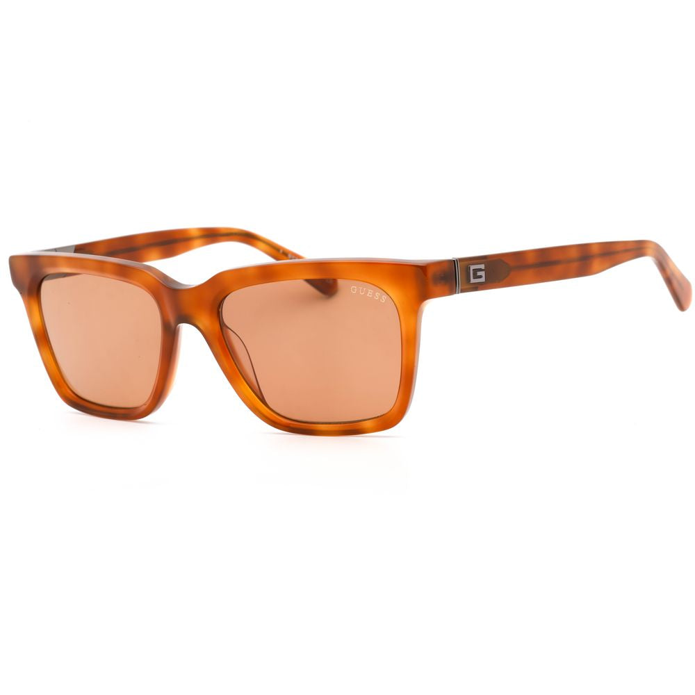 Lunettes de soleil Guess en résine marron