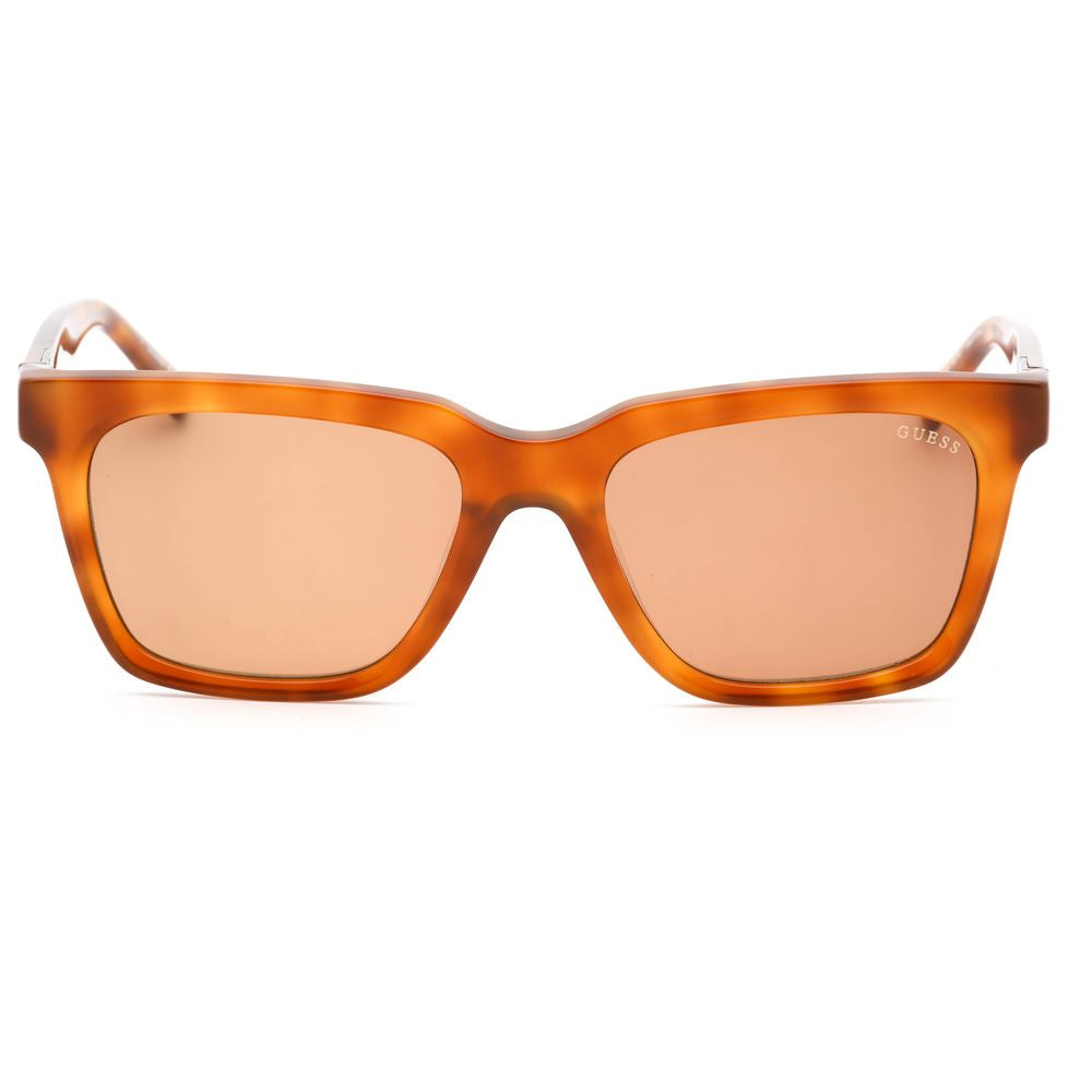 Lunettes de soleil Guess en résine marron