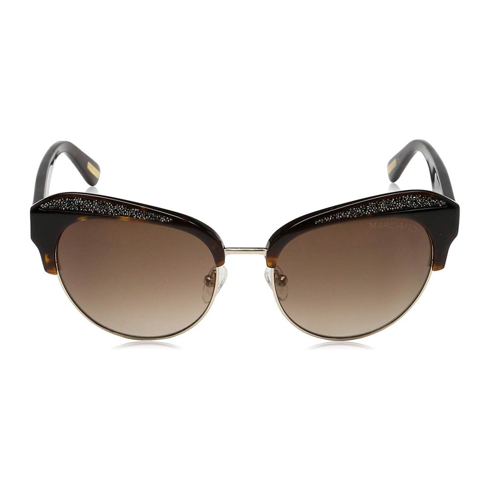 Lunettes de soleil Marciano by Guess en acétate marron