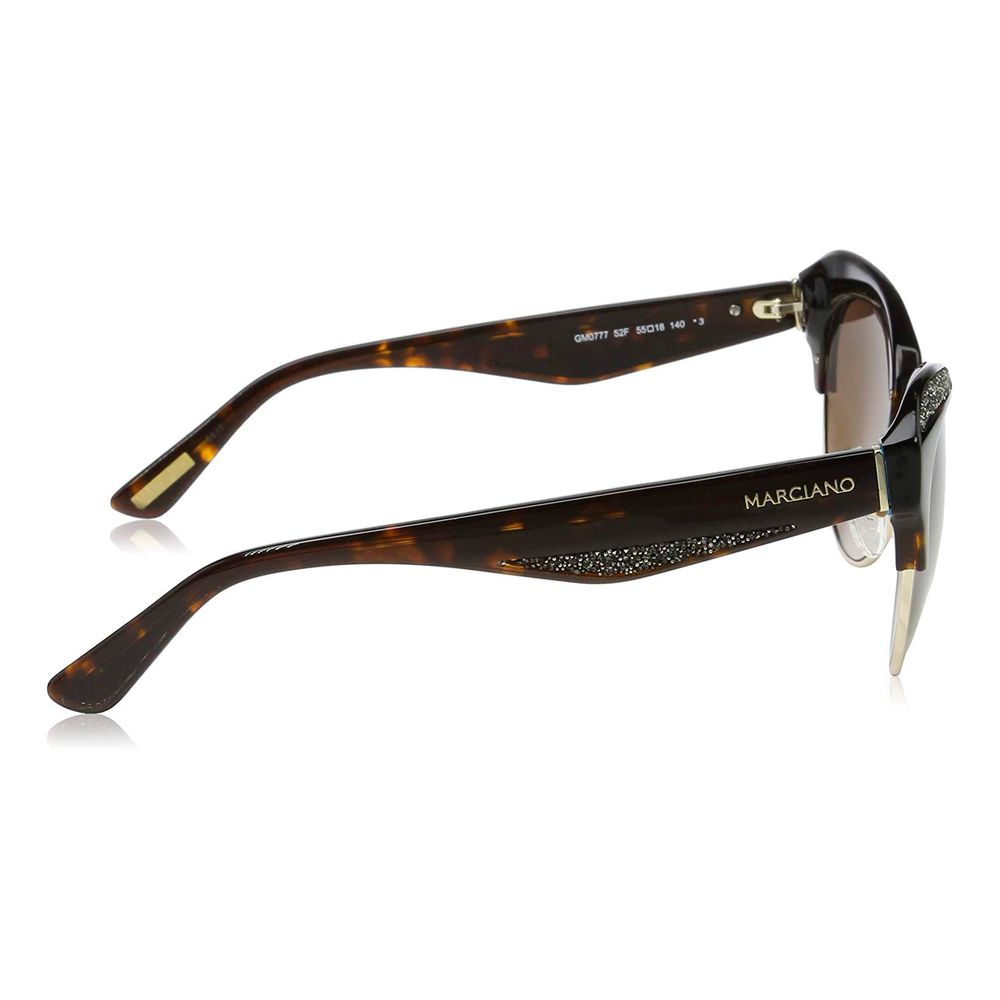 Lunettes de soleil Marciano by Guess en acétate marron