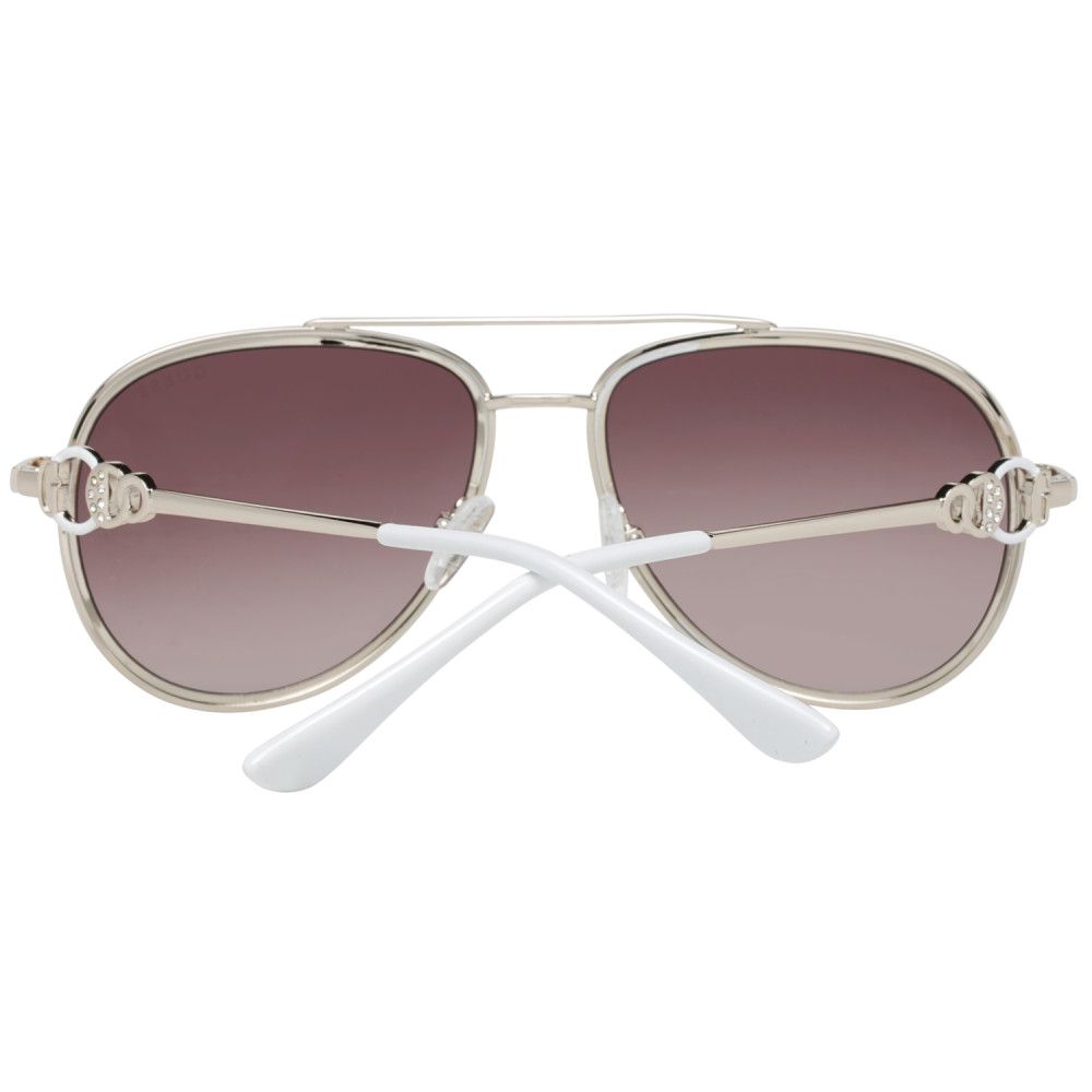 Lunettes de soleil Guess en métal doré