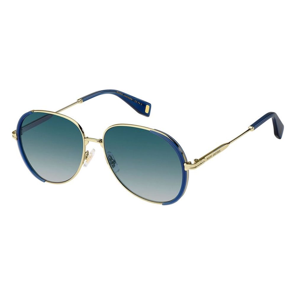 Lunettes de soleil en métal doré Marc Jacobs