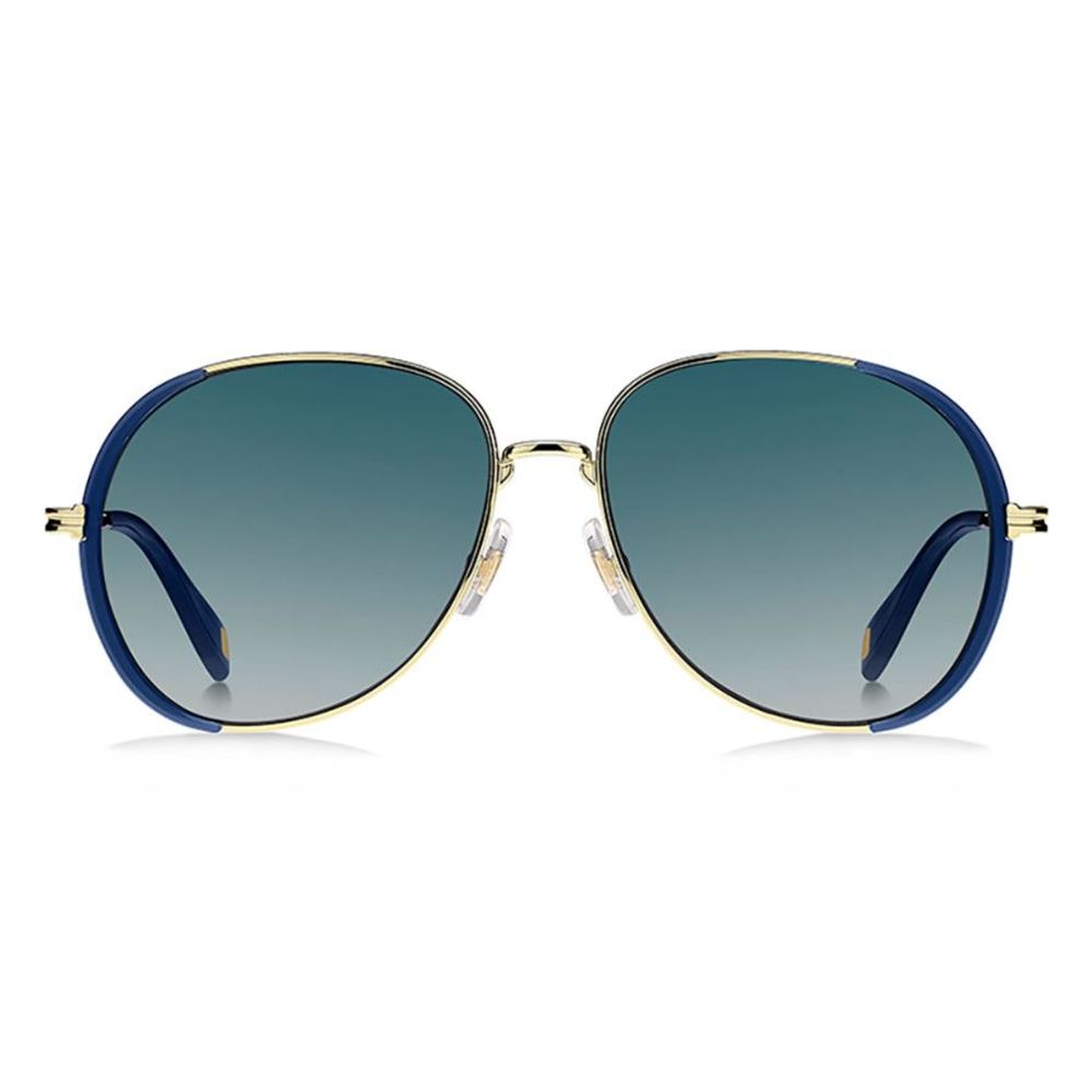 Lunettes de soleil en métal doré Marc Jacobs