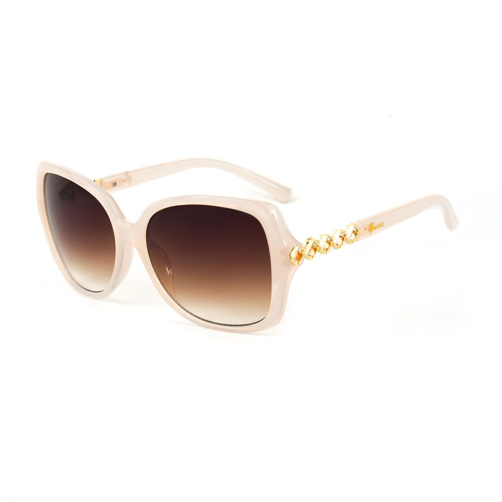 Lunettes de soleil Guess en résine marron