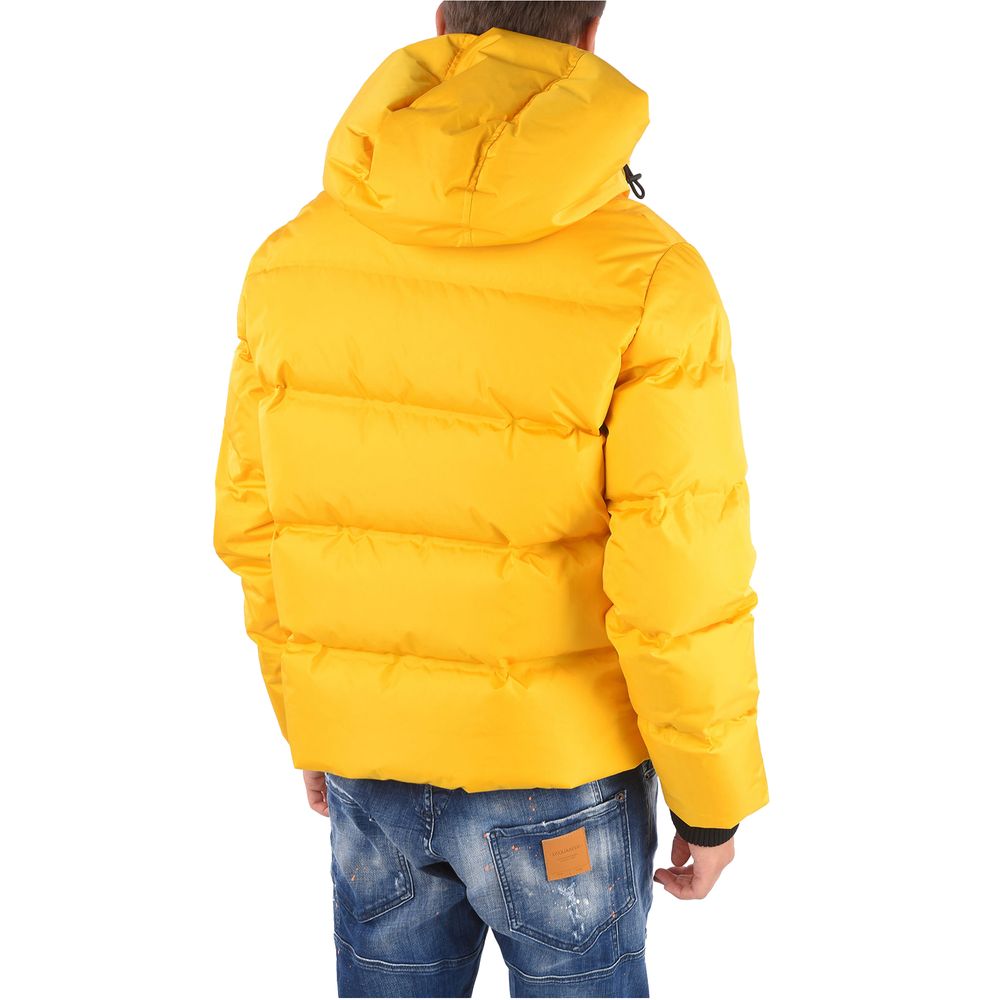 Veste Dsquared² en nylon jaune pour homme