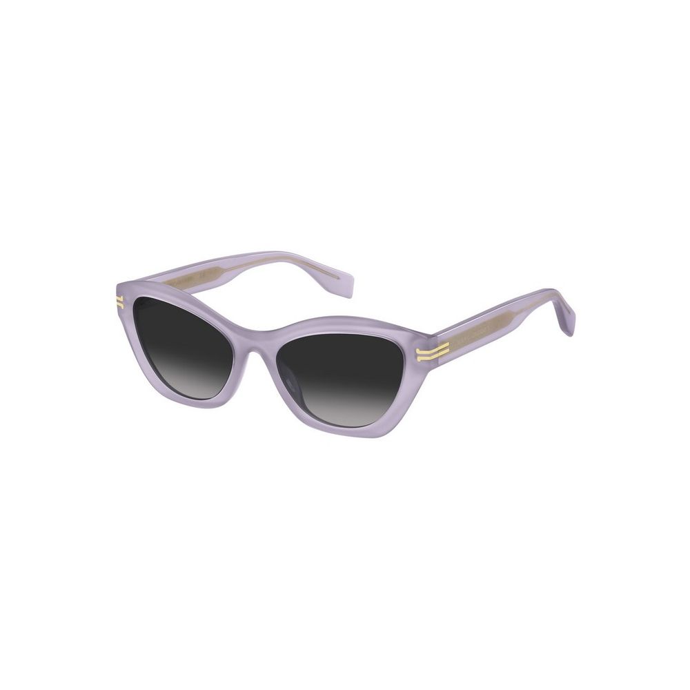 Lunettes de soleil en plastique violet Marc Jacobs