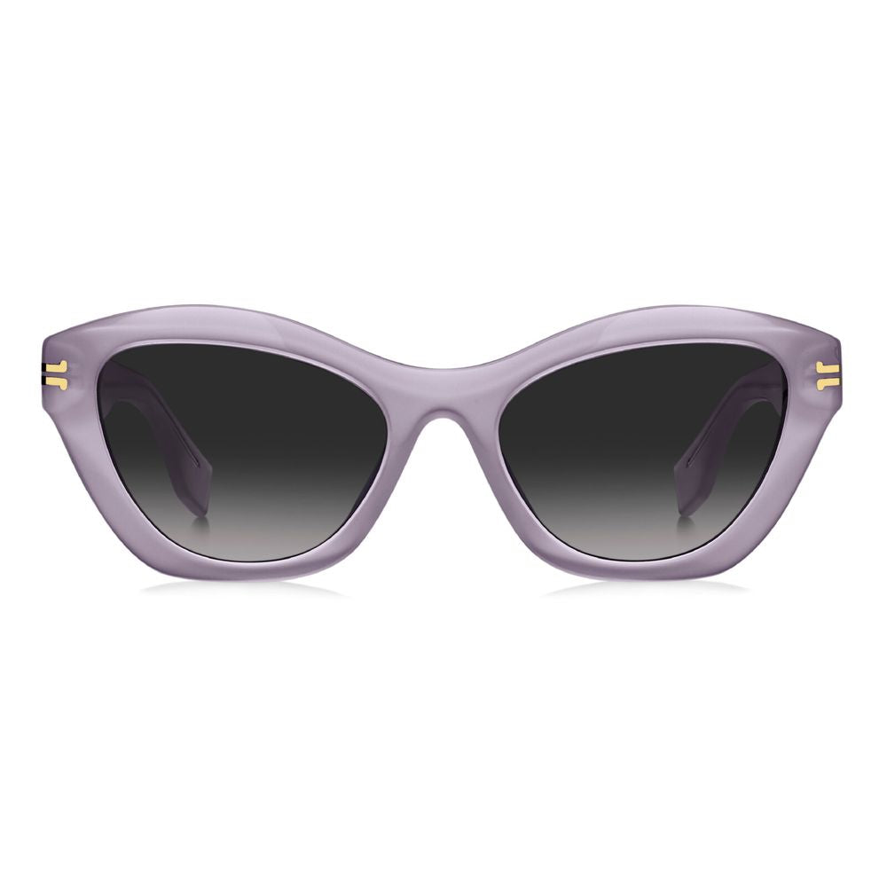 Lunettes de soleil en plastique violet Marc Jacobs