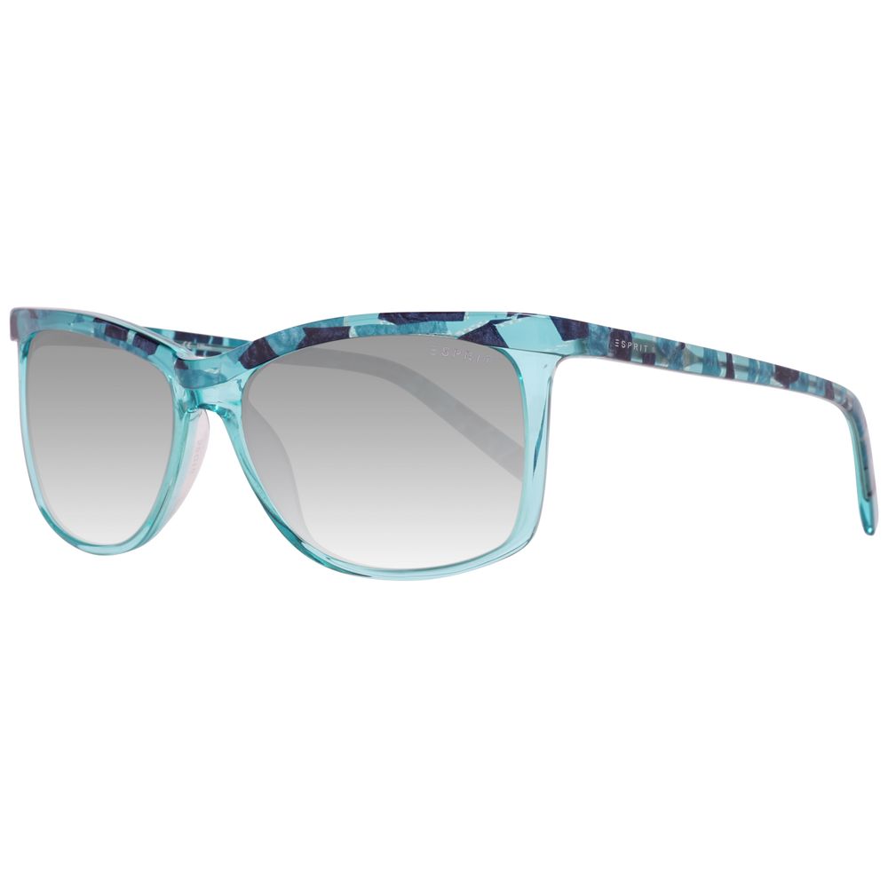 Lunettes de soleil Esprit en résine bleue