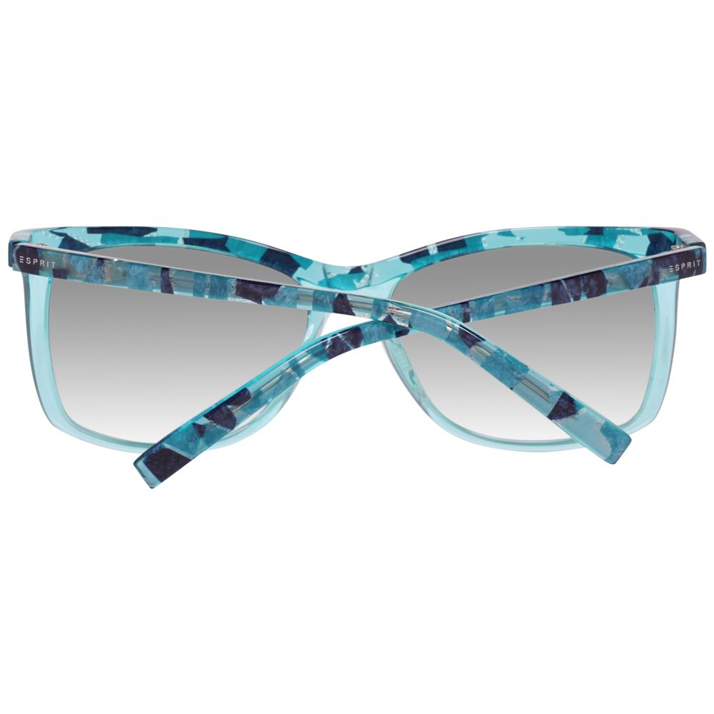 Lunettes de soleil Esprit en résine bleue
