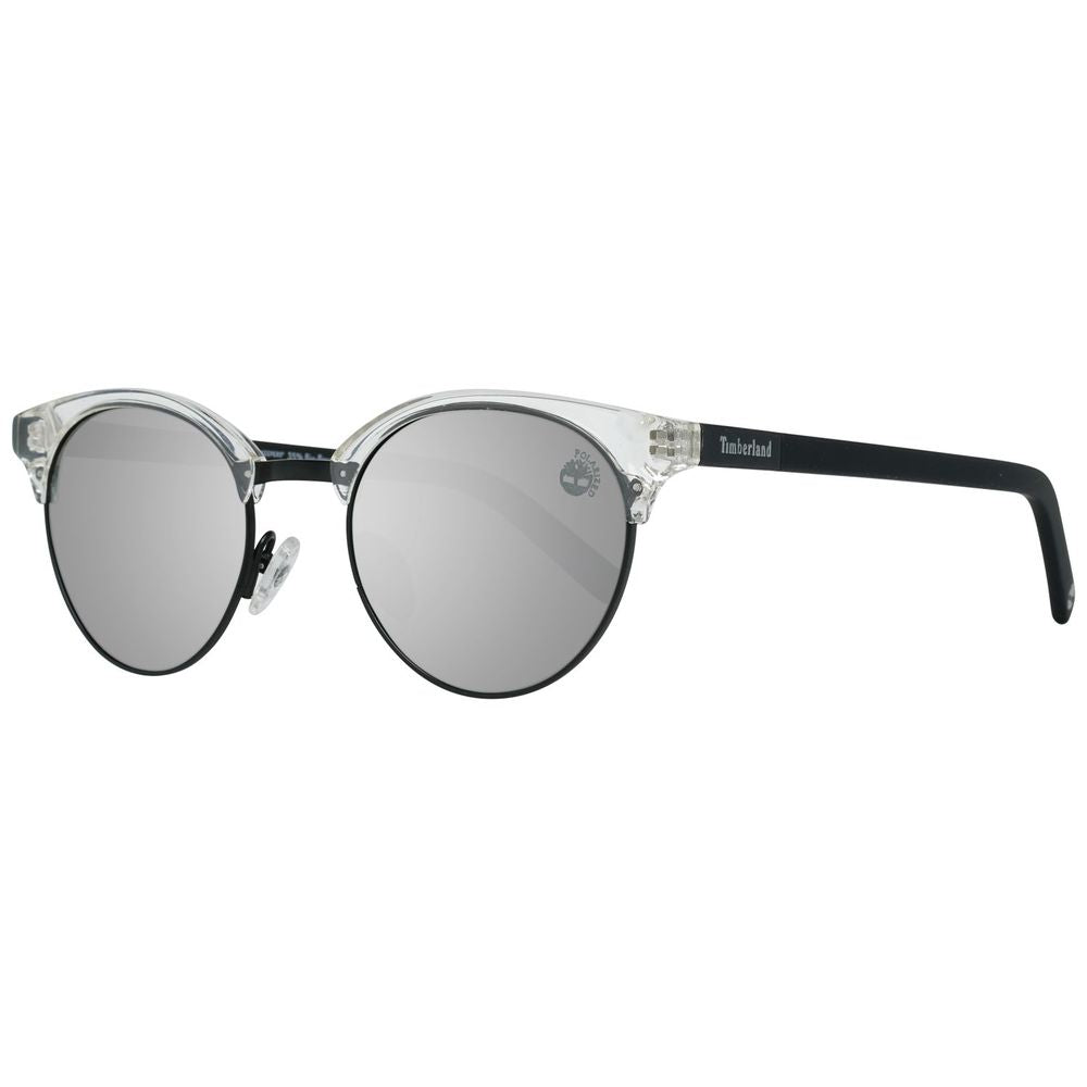 Lunettes de soleil Timberland en métal transparent