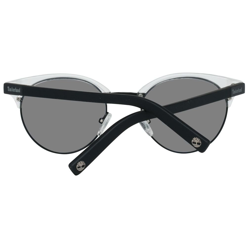 Lunettes de soleil Timberland en métal transparent