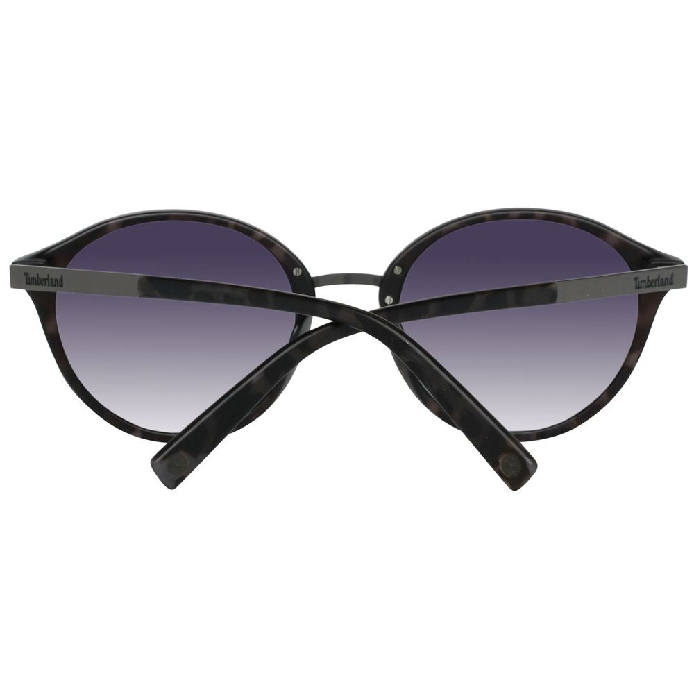 Lunettes de soleil Timberland en plastique gris