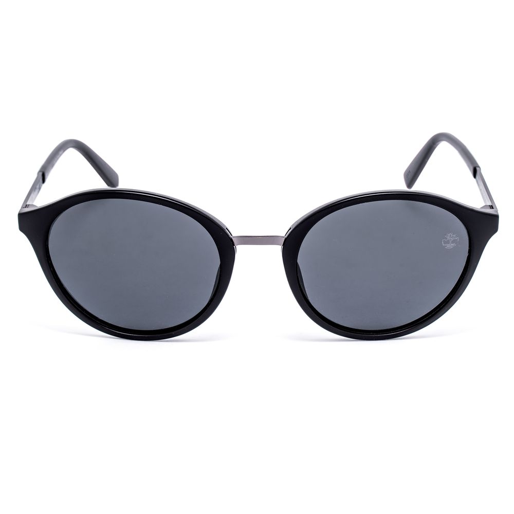 Lunettes de soleil Timberland en plastique noir
