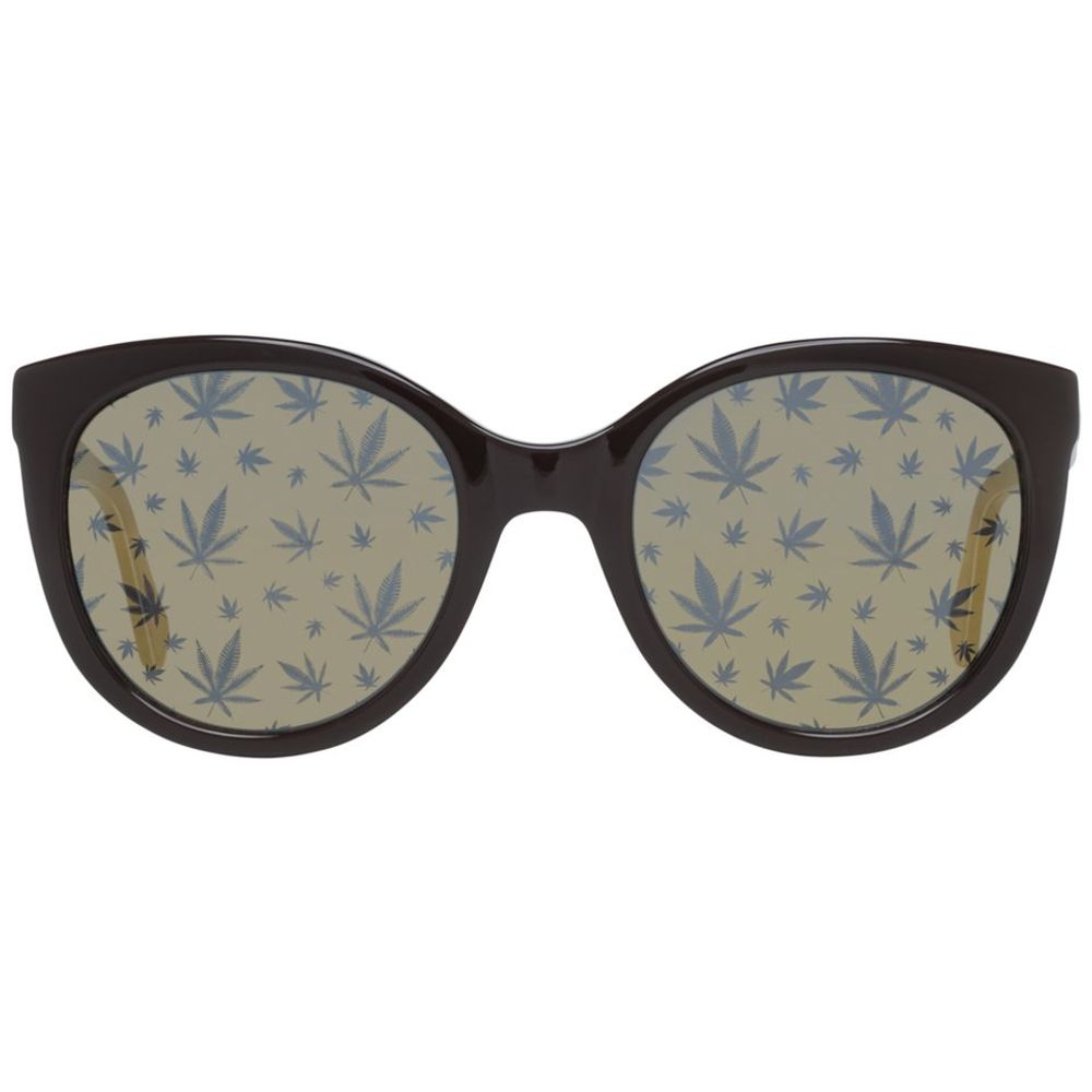 Lunettes de soleil Police en acétate marron