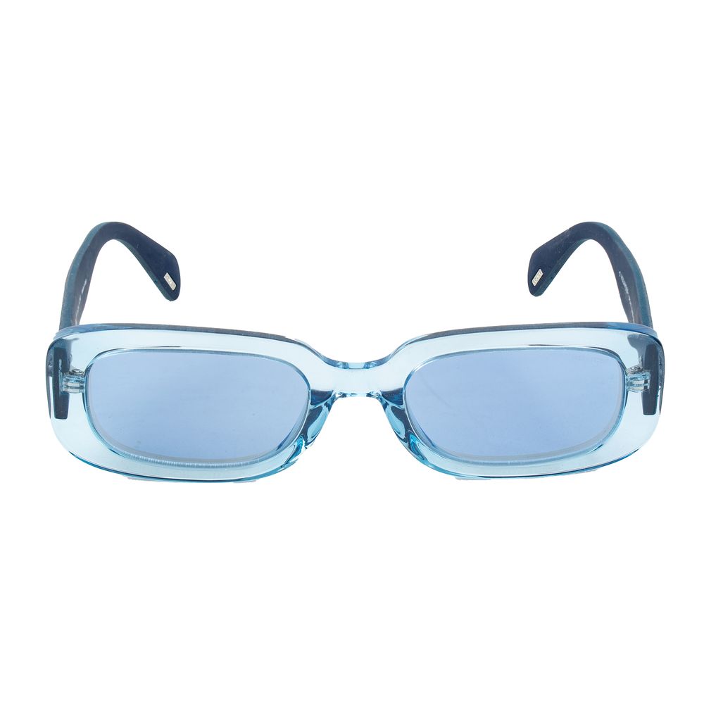 Lunettes de soleil Police en acétate bleu
