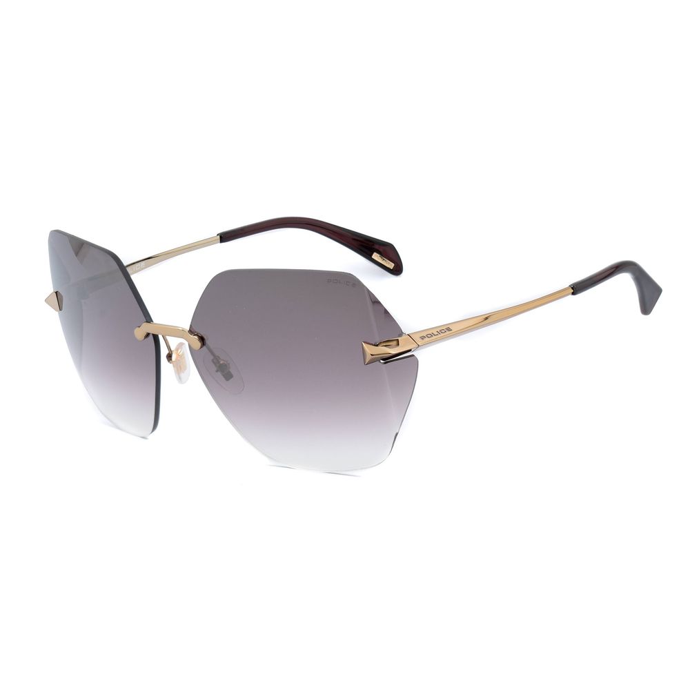 Lunettes de soleil Police en métal doré