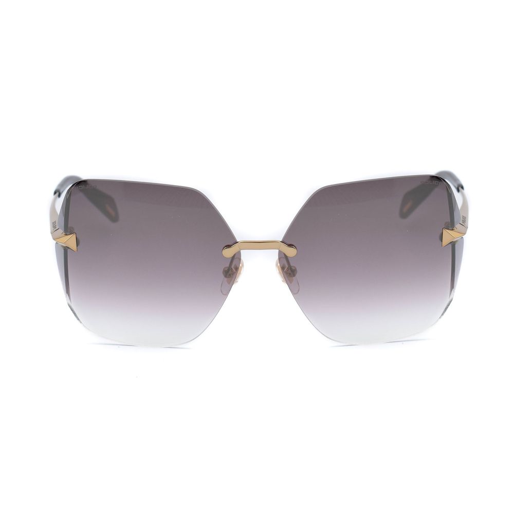 Lunettes de soleil Police en métal doré