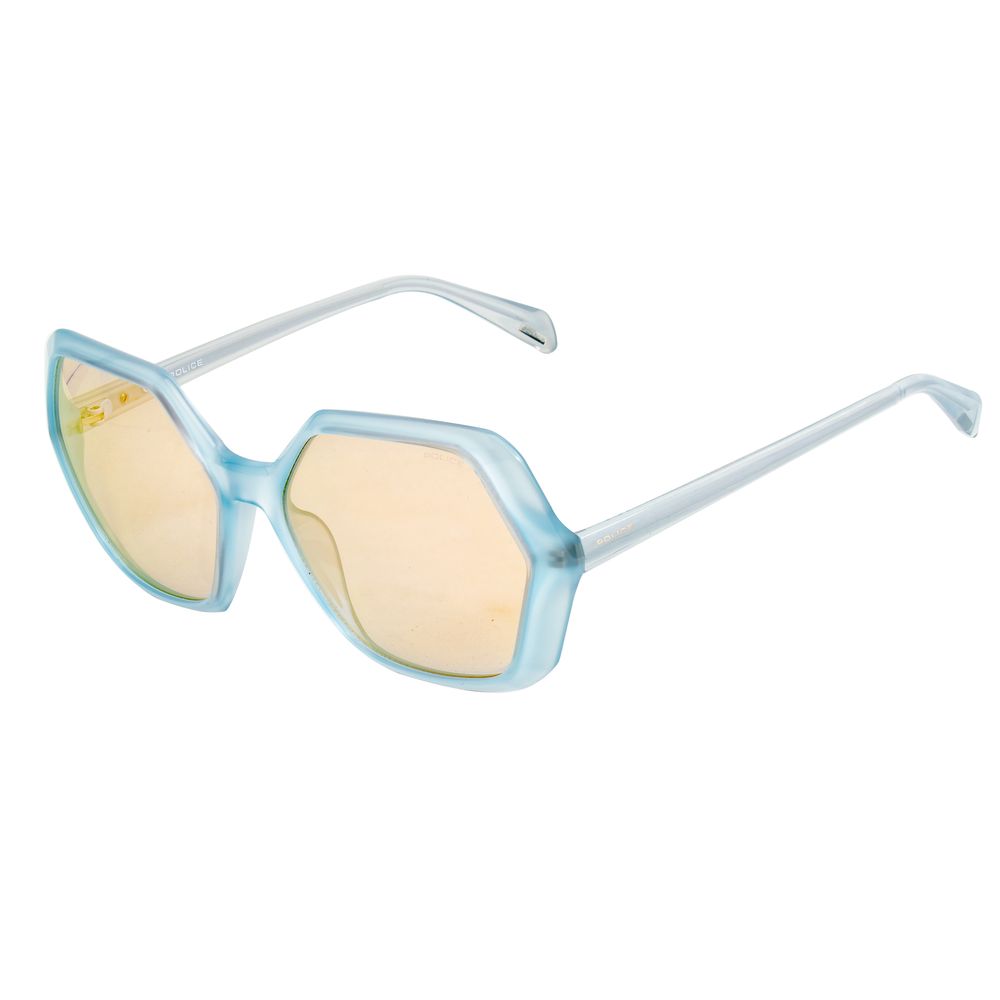 Lunettes de soleil bleues injectées Police