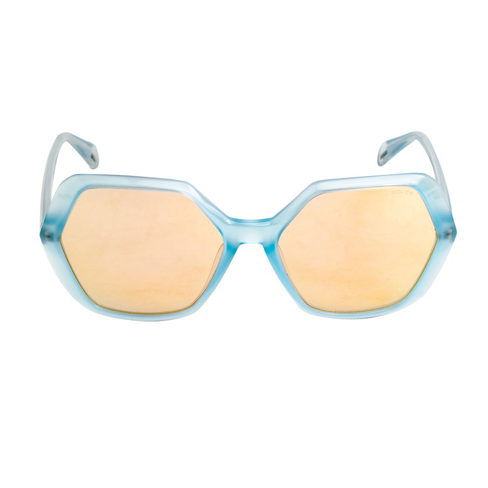Lunettes de soleil bleues injectées Police