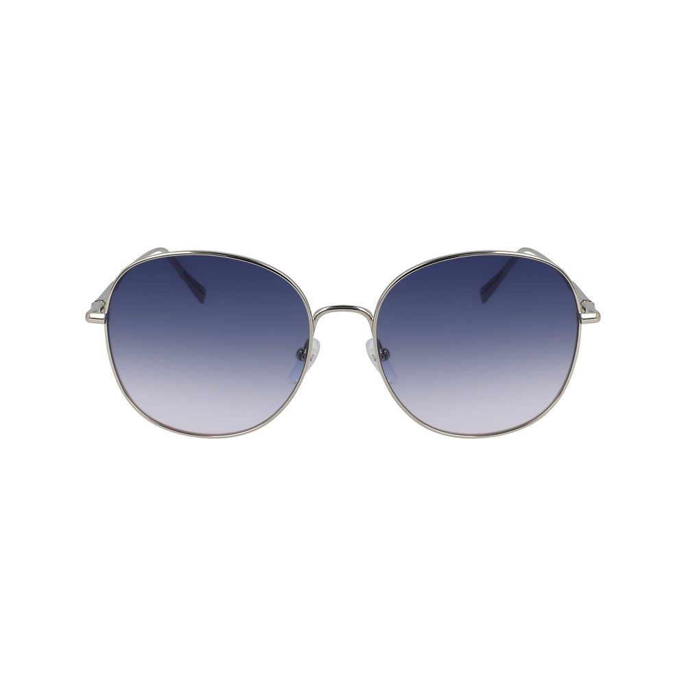 Lunettes de soleil Longchamp en métal doré
