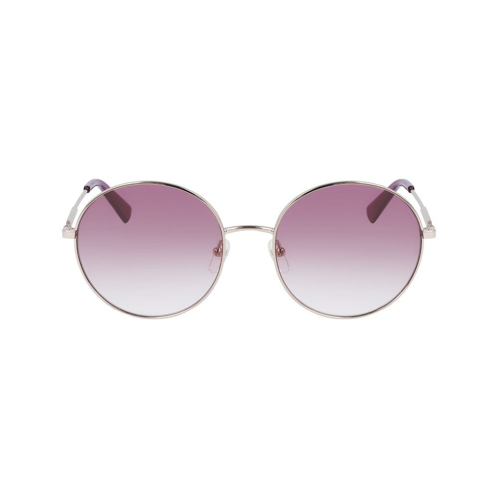 Lunettes de soleil Longchamp en métal doré