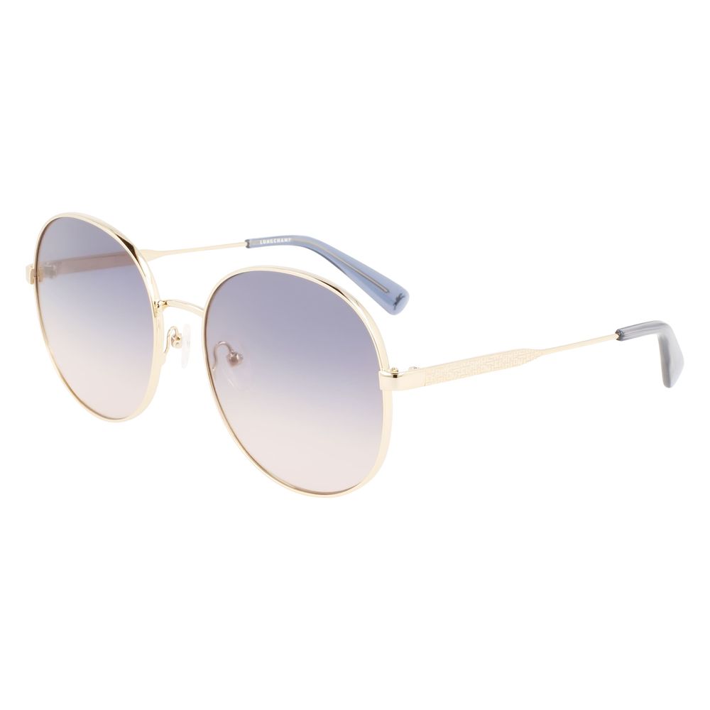 Lunettes de soleil en métal multicolores Longchamp