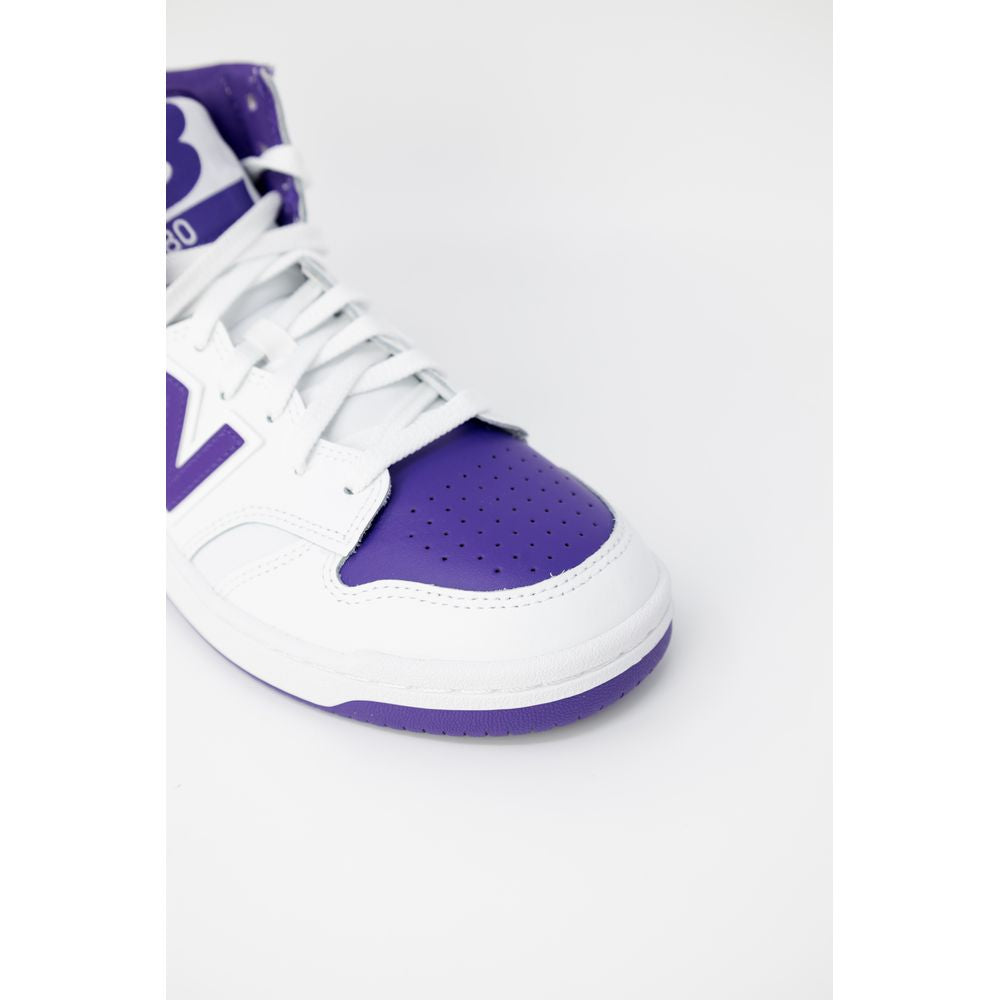 Baskets en cuir violet New Balance