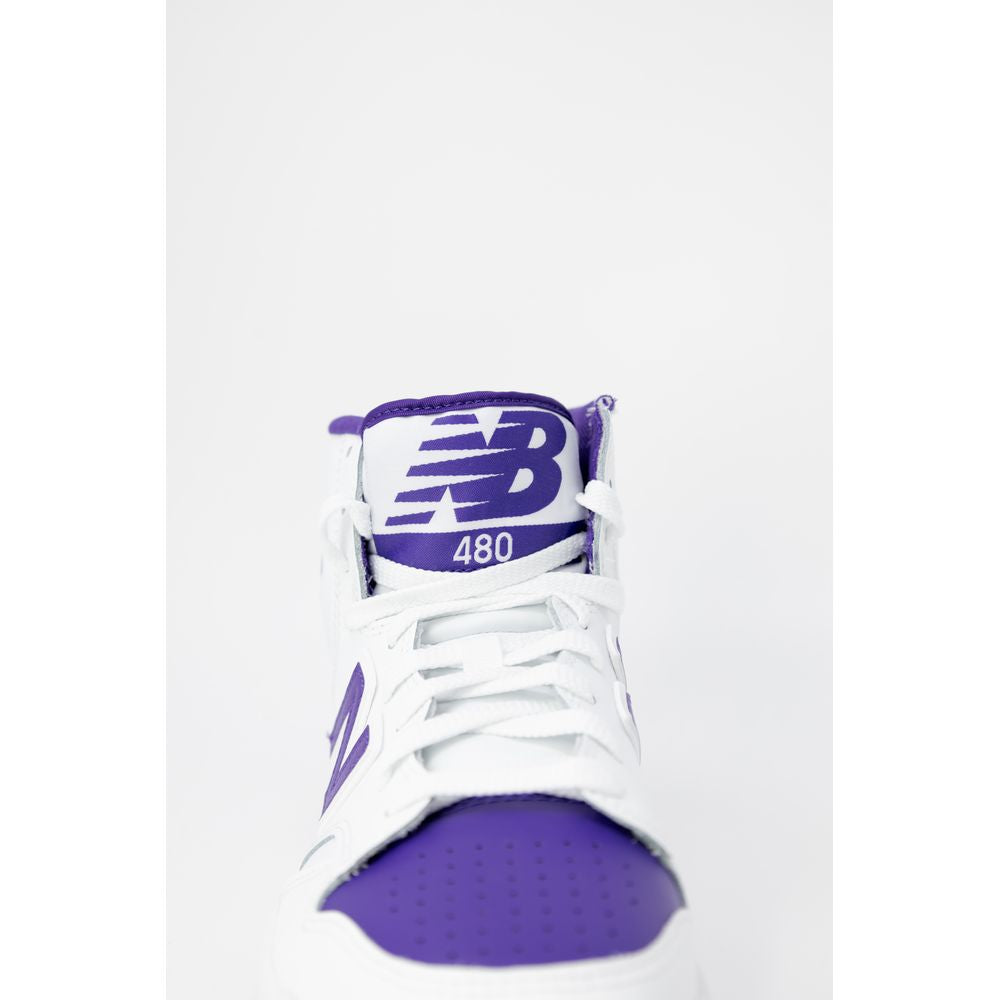 Baskets en cuir violet New Balance
