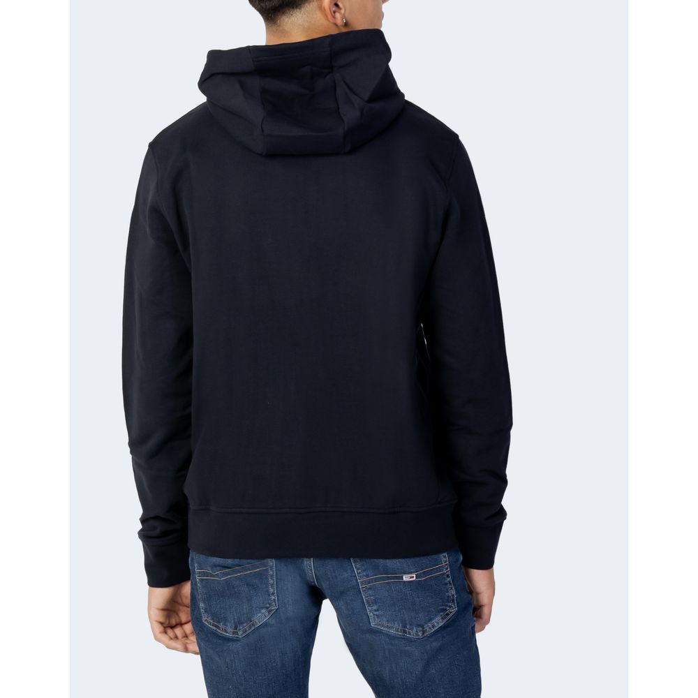 Sweat à capuche en coton bleu Armani Exchange