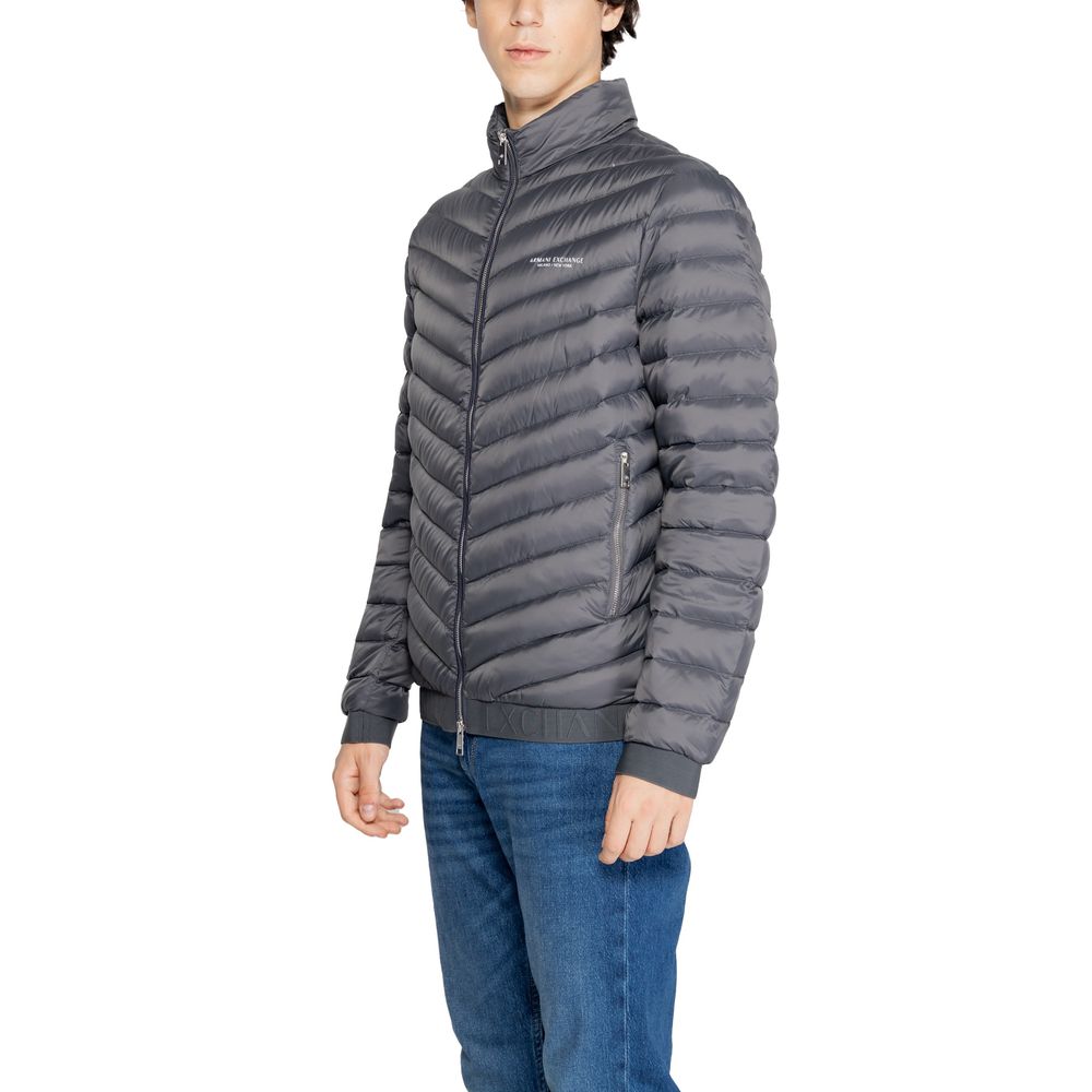 Vestes et manteaux en polyester gris Armani Exchange