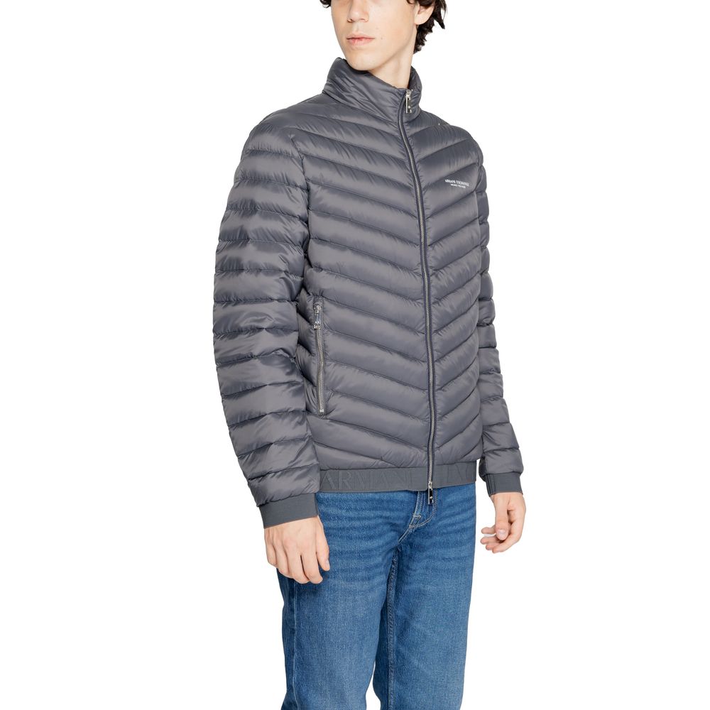 Vestes et manteaux en polyester gris Armani Exchange
